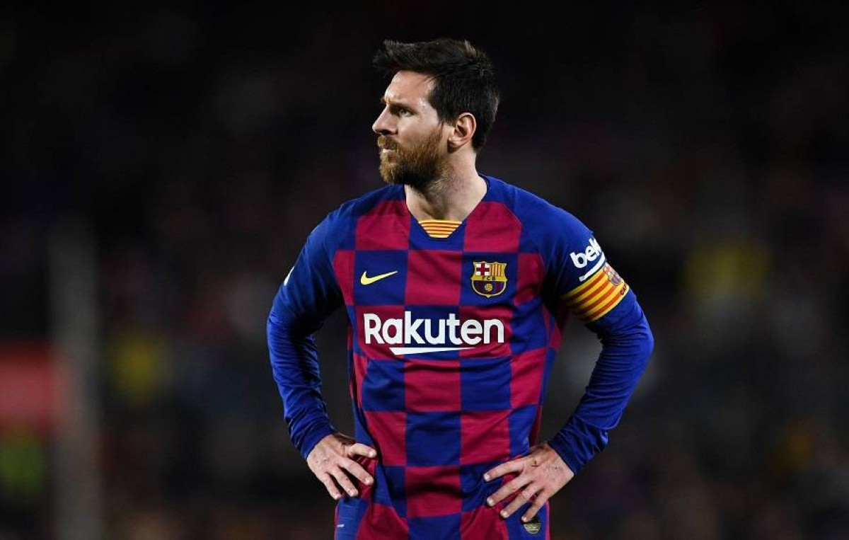 ميسي لاعب برشلونة