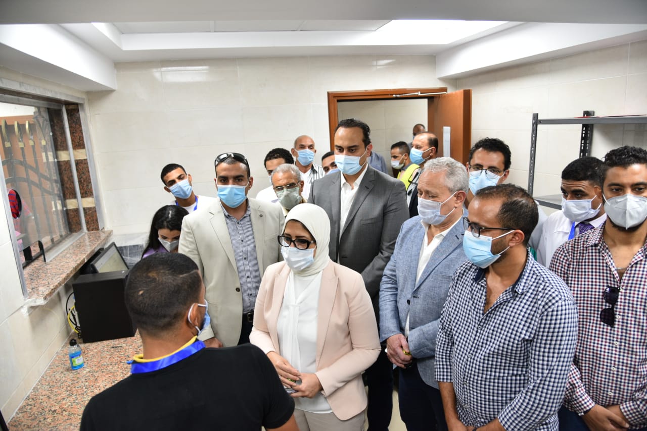 جولة وزيرة الصحة 