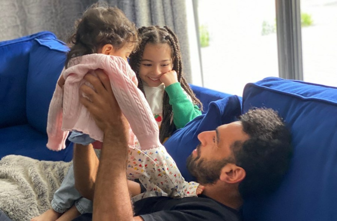 محمد صلاح وبناته