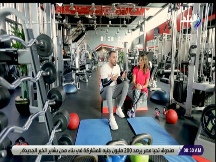 الإعلامية فرح سعيد وحسام أبو هاشم
