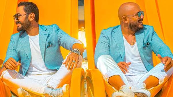 تامر حسنى ومحمود العسيلى 