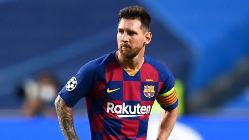 ميسي لاعب فريق برشلونة