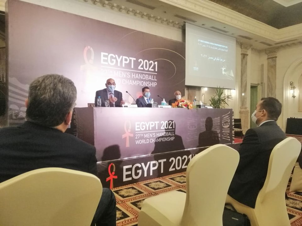 جانب من المؤتمر الصحفي