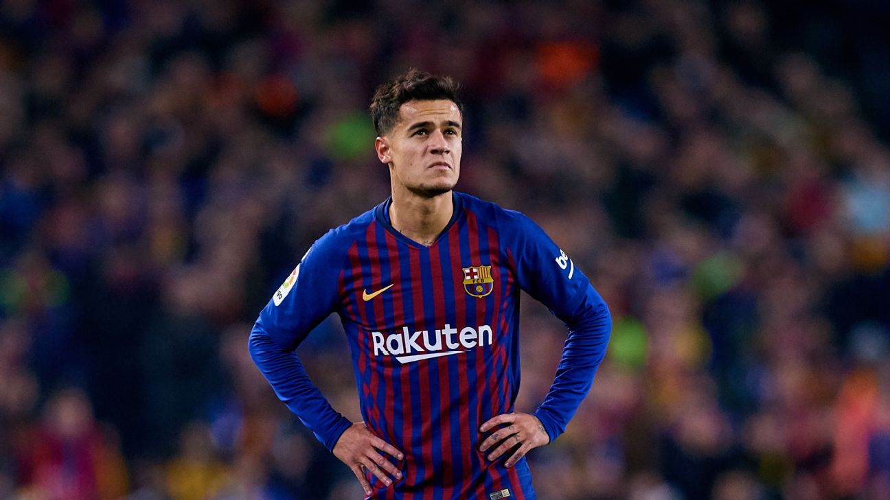 كوتينيو لاعب برشلونة
