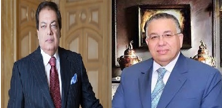 أبو العينين يعزي السيد الشريف في وفاة شقيق زوجته