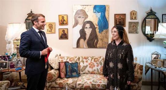زيارة ماكرون زيارة ماكرون