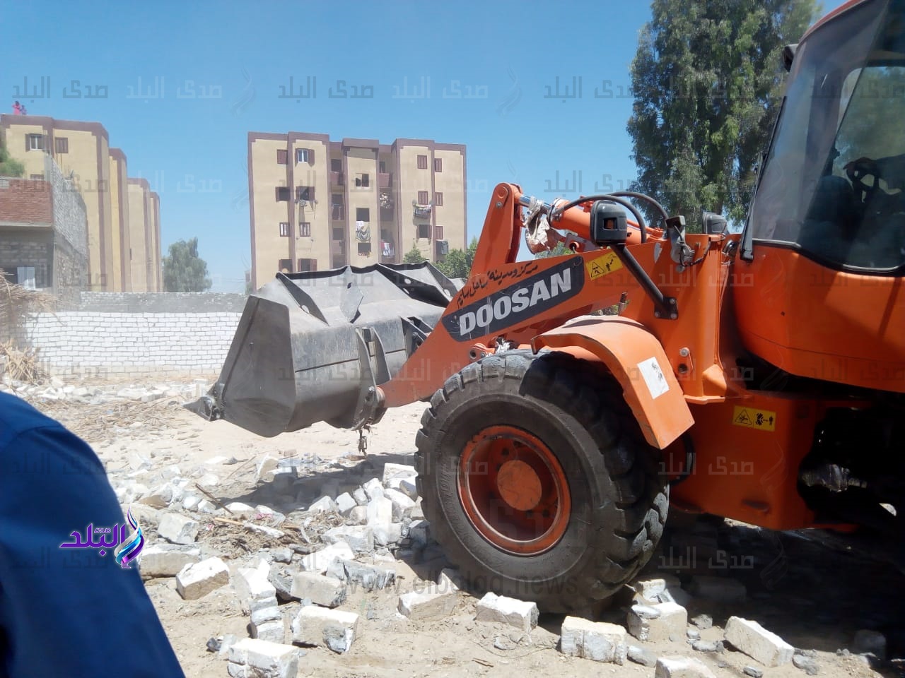 استرداد 1000 متر مربع أملاك دولة بقرية المطمر