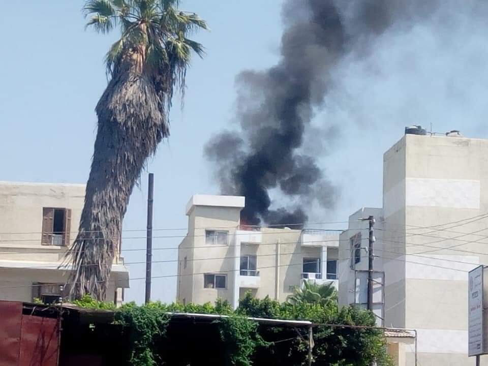 السيطرة على حريق بمبنى العزل فى مستشفى دسوق
