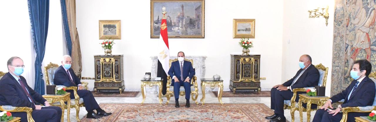 اجتماع الرئيس السيسي مع ممثل الأعلى للاتحاد الأوروبي