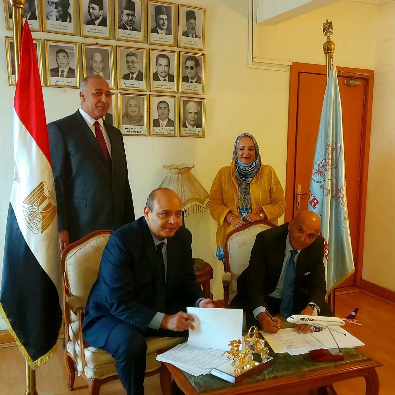 تعاون مشترك بين مصر للسياحة واير كايرو