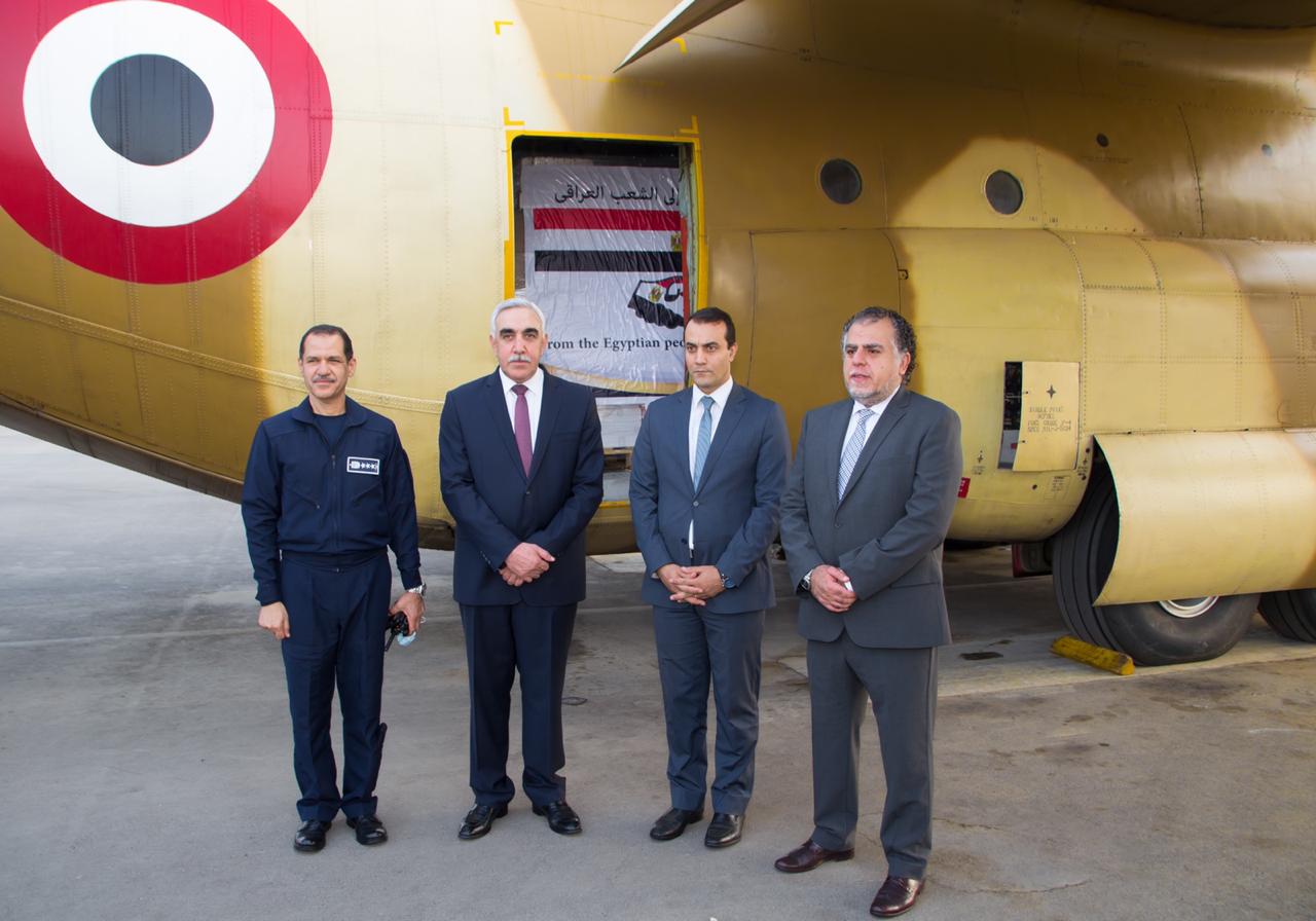 مصر ترسل مساعدات طبية إلى العراق 