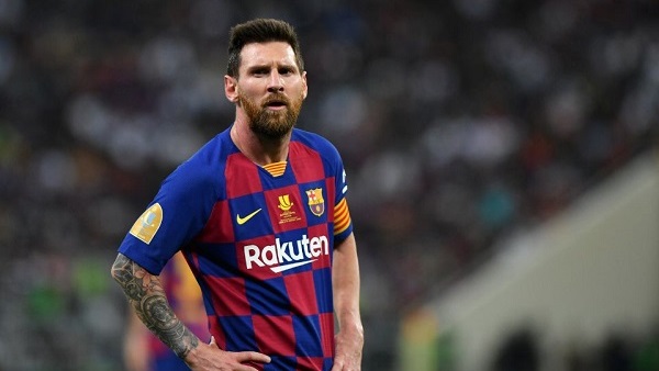 ميسي نجم فريق برشلونة
