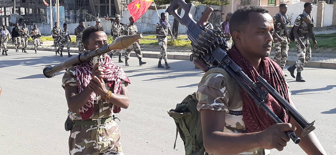قوات أمن إقليم تيجراي في إثيوبيا