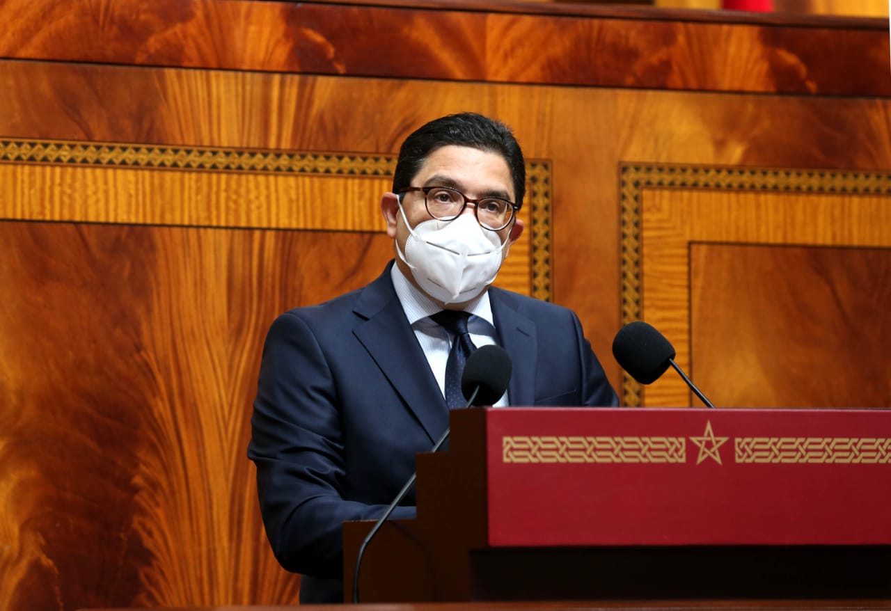 وزير الخارجية المغربي ناصر بوريطة