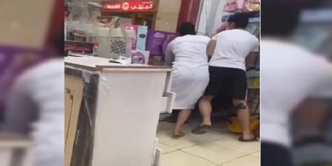 مقطع من الفيديو المتداول 
