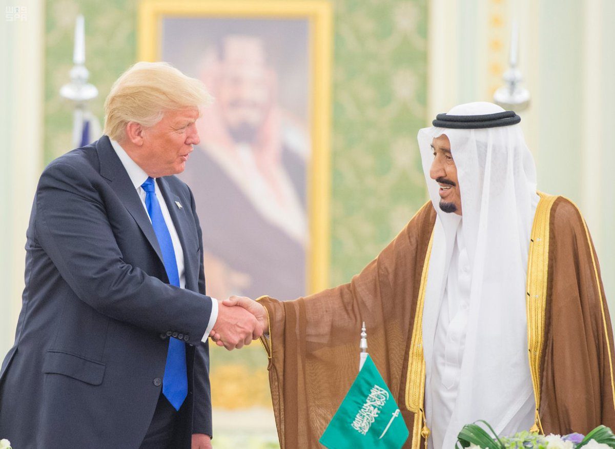 سلمان وترامب