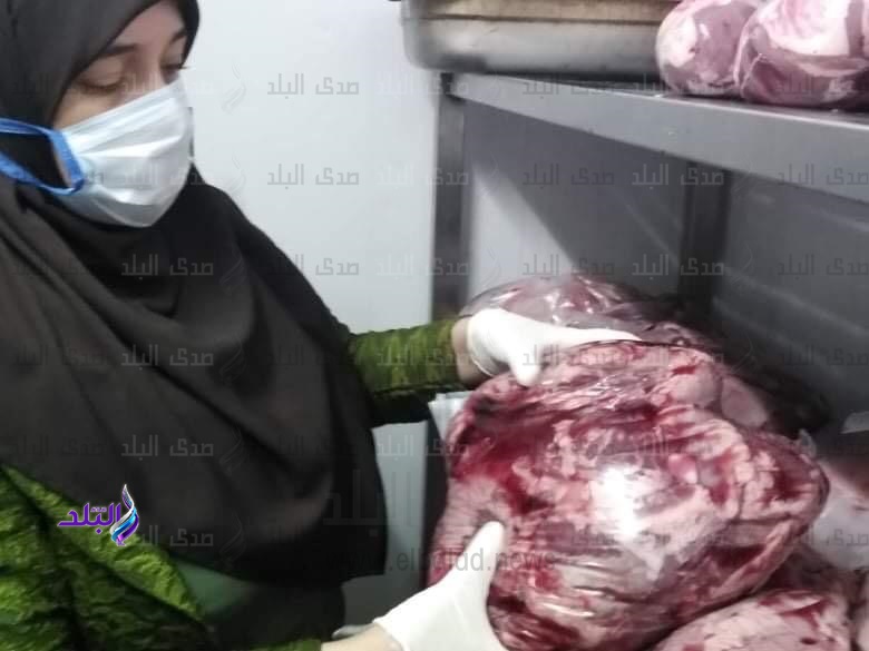 لحوم غير صالحة