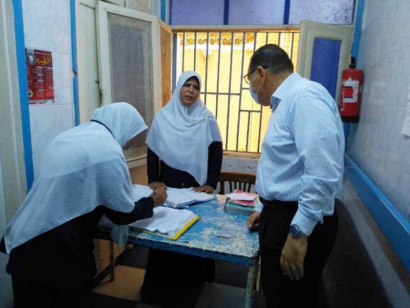 محافظ الشرقية يتفقد مستشفى أبو حماد المركزي