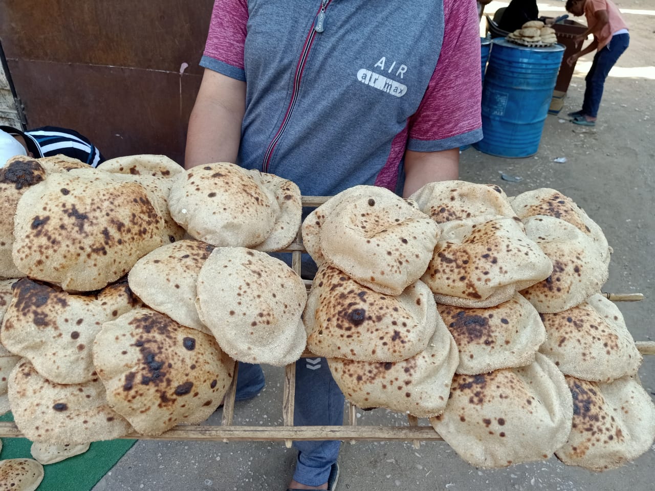 إنتاج الخبز البلدي