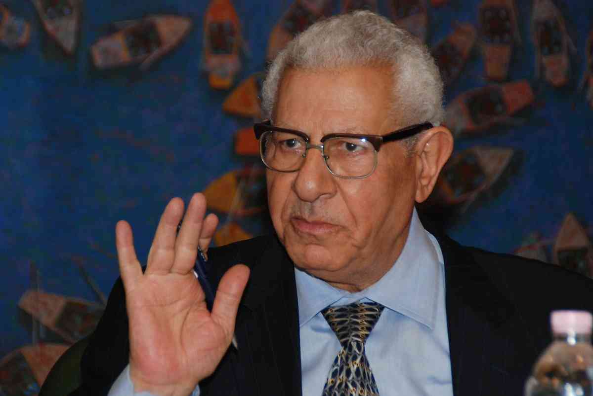 الكاتب الصحفى الكبير، مكرم محمد أحمد