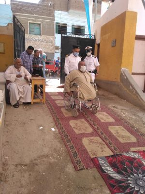 مشاركة المواطن احد ذوي الاحتياجات الخاصة 