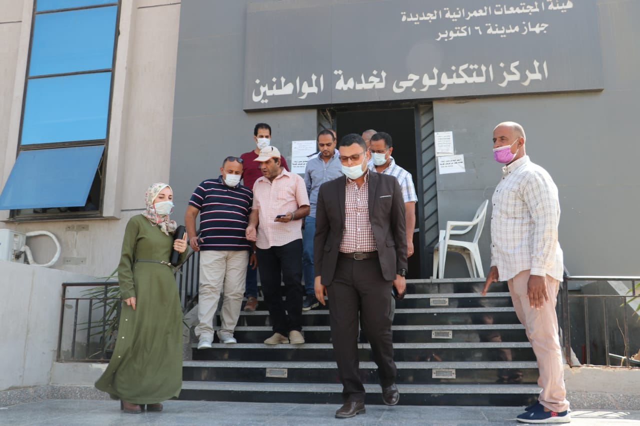 اقبال على التصالح و ازالة المخالفات باكتوبر 