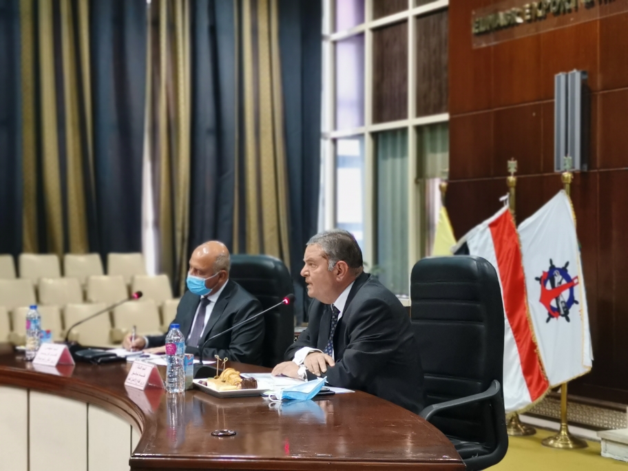 وزيرا قطاع الاعمال العام و النقل