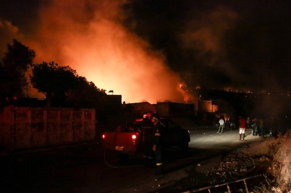 اندلاع حرائق