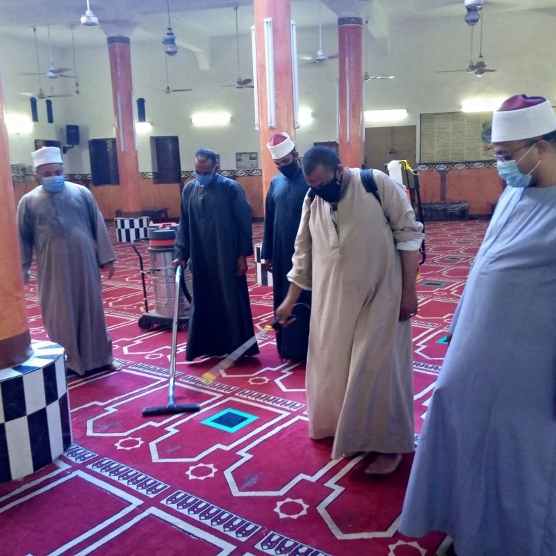 تعقيم المساجد