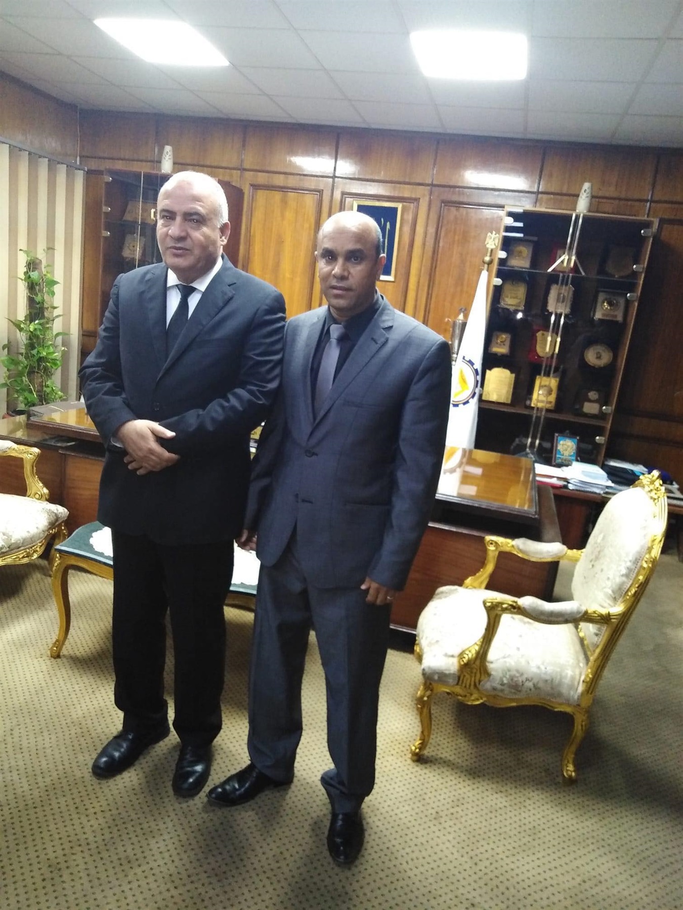 اللواء طيار أشرف الداودى محافظ قنا 