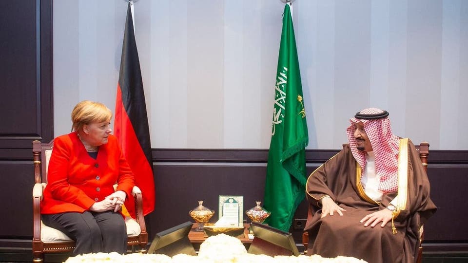 سلمان وميركل