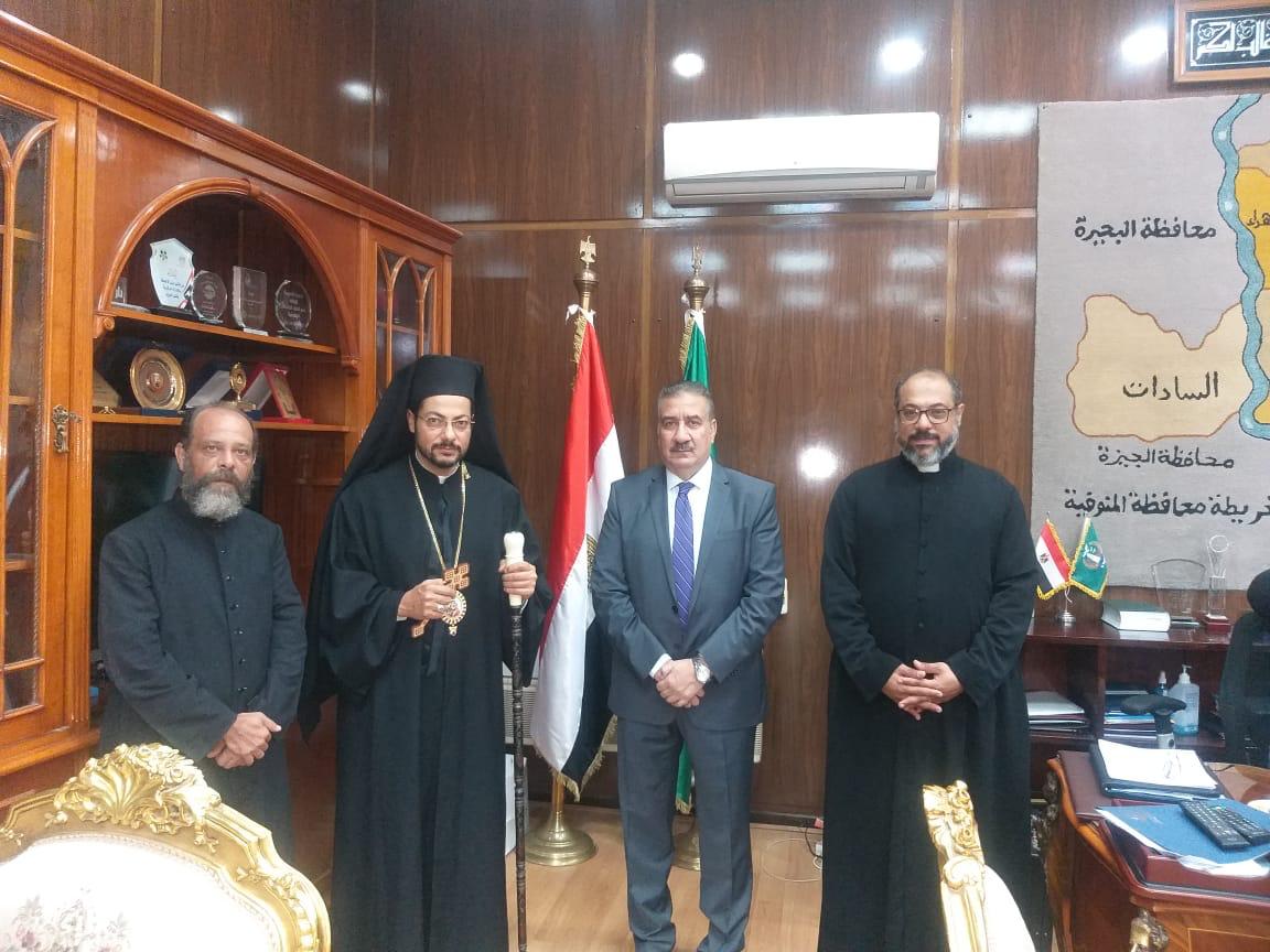 الأنبا باخوم النائب البطريركي لشؤون الإيبارشية البطريركية