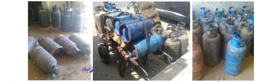 ضبط 370 إسطوانة بوتاجاز منزلية مدعمة بالقاهرة