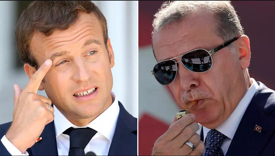 ماكرون سد أمام مخططات أردوغان