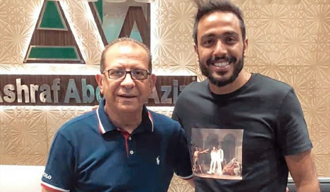 كهربا والمحامي اشرف عبد العزيز
