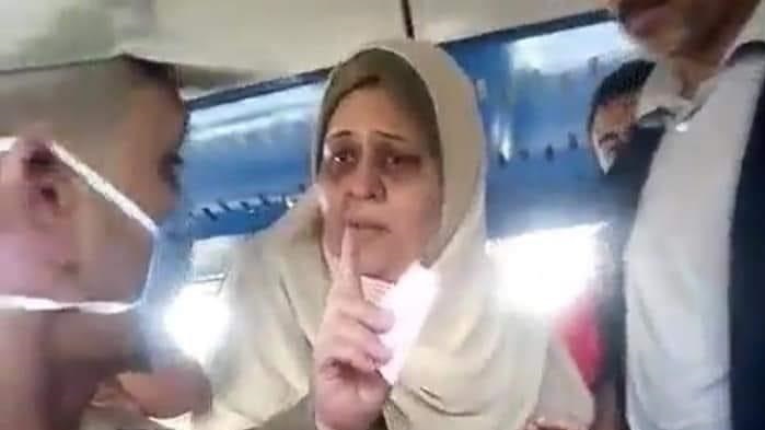 سيدة القطار والمجند