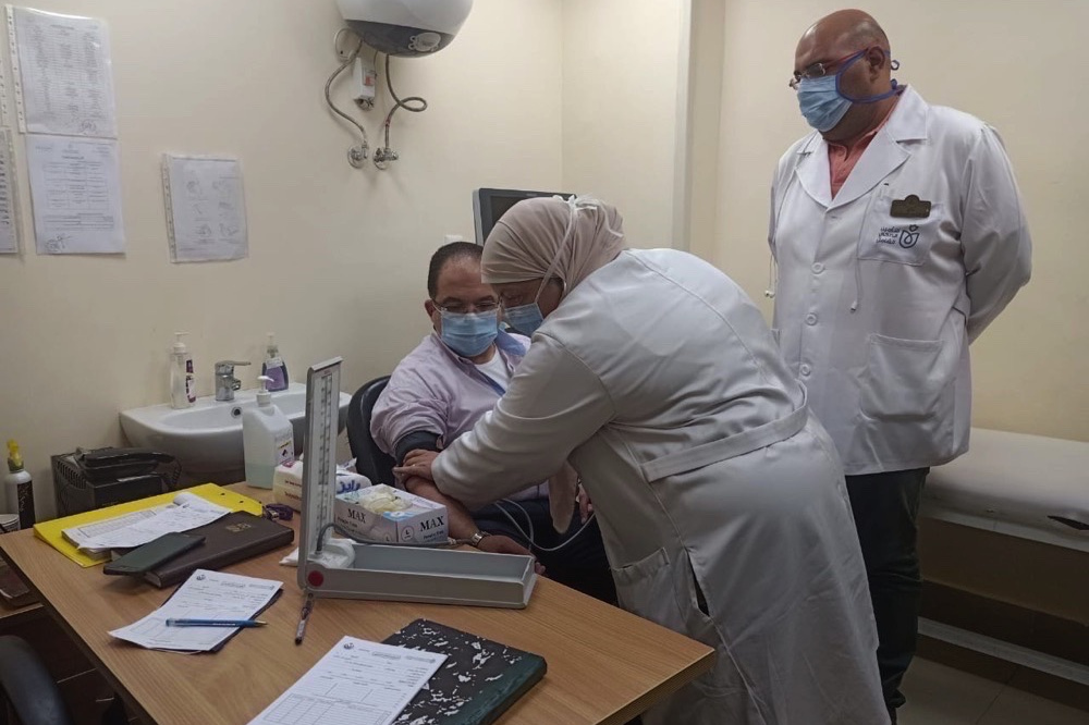 الكشف الطبي استعدادا لانتخابات مجلس النواب
