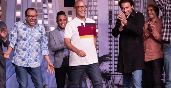 أشرف عبد الباقى ونجوم مسرح مصر