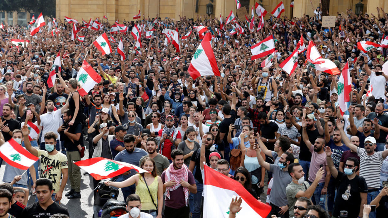 احتجاجات لبنان احتجاجات لبنان
