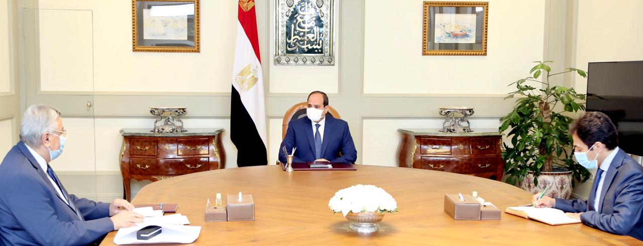 اجتماع الرئيس عبد الفتاح السيسي اليوم