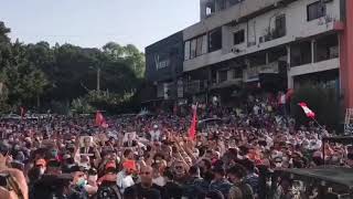 عناصر من الجيش اللبناني بمحيط القصر الجمهوري