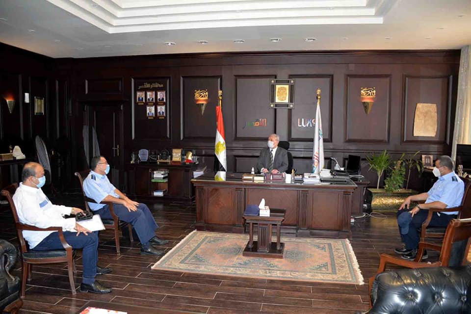 اجتماع محافظ الاقصر