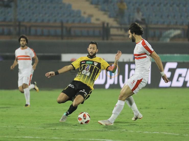 مباراة الزمالك والانتاج الحربي