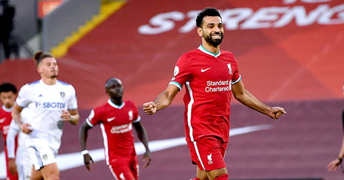 محمد صلاح ضد ليدز يونايتد محمد صلاح ضد ليدز يونايتد