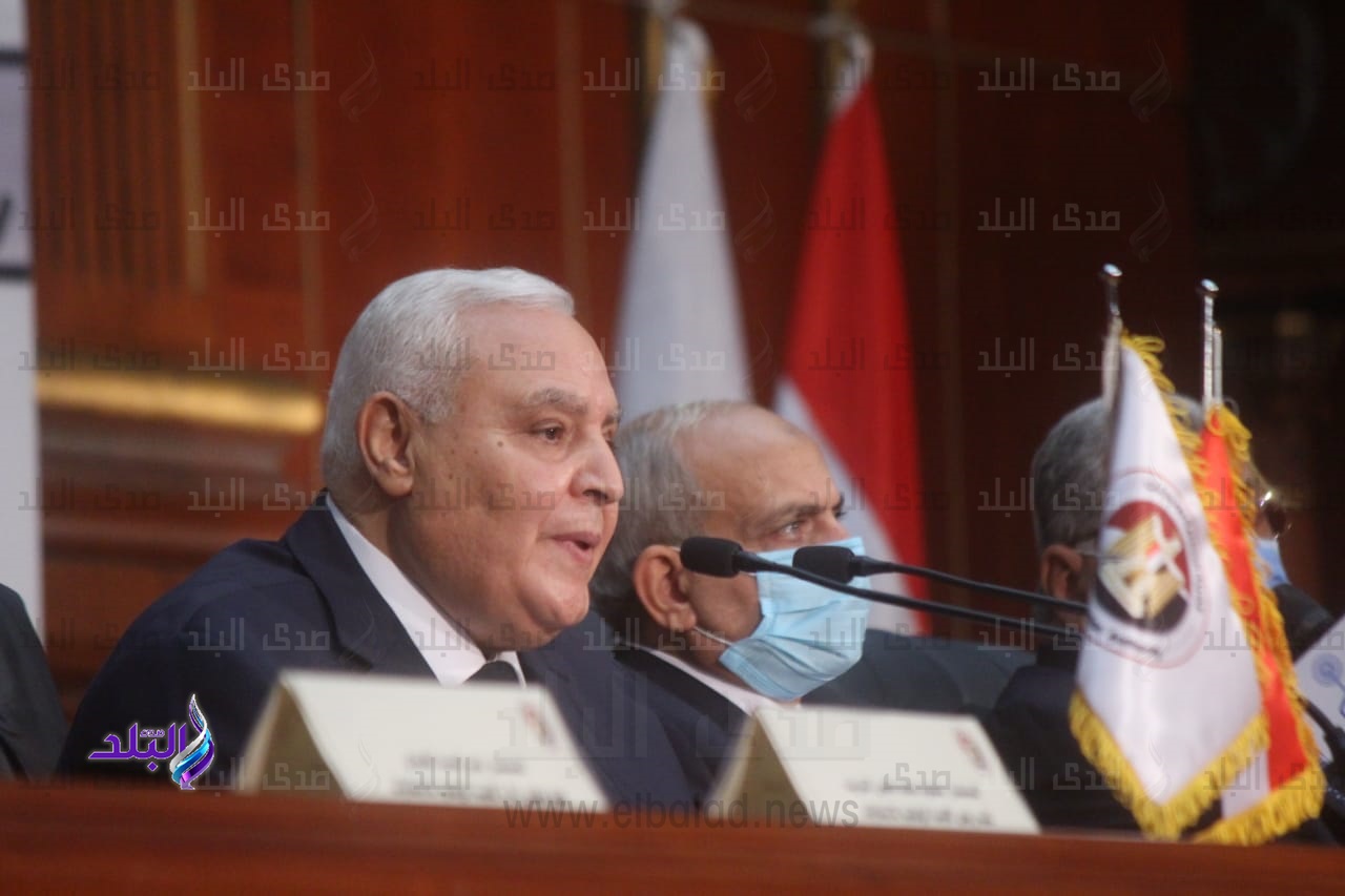 المستشار لاشين إبراهيم رئيس الهيئة الوطنية للانتخابات