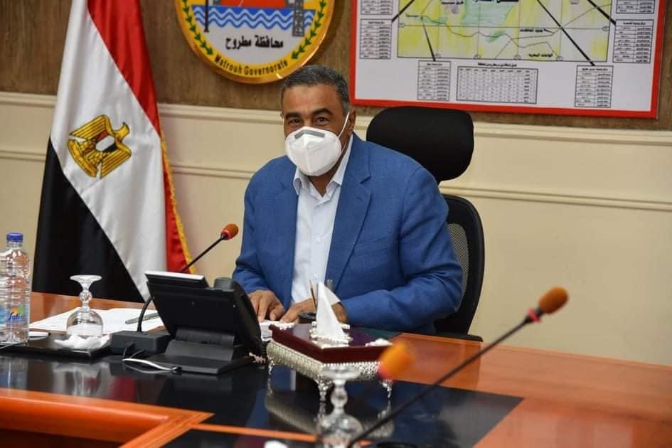 اللواء خالد شعيب محافظ مطروح