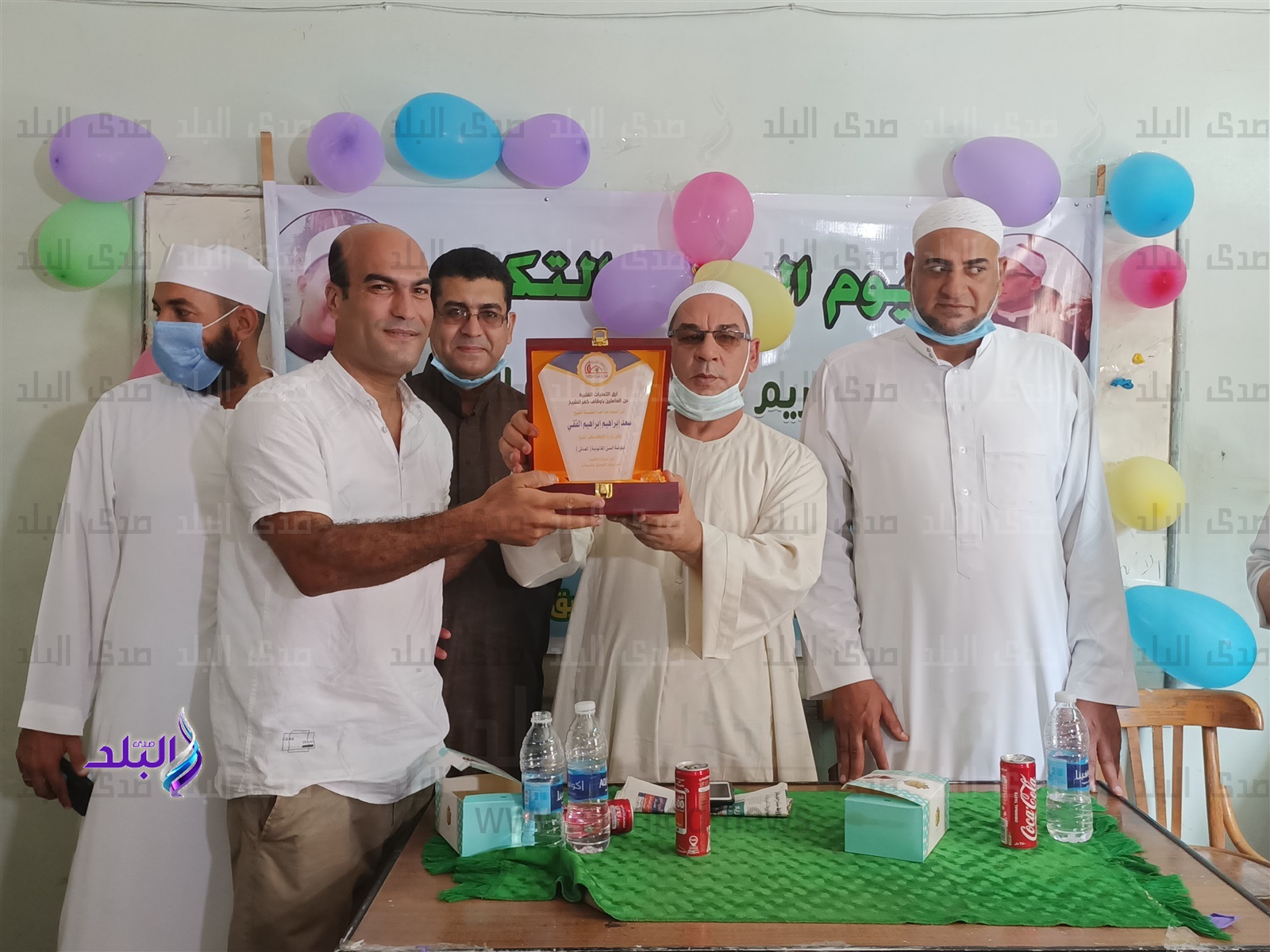 تكريم وكيل وزارة الأوقاف بكفر الشيخ 