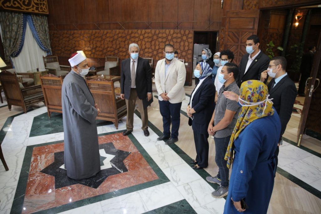 فريق إيناكتس جامعة الأزهر