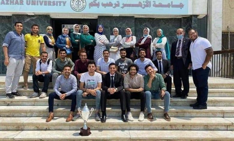 فريق إيناكتس جامعة الأزهر 