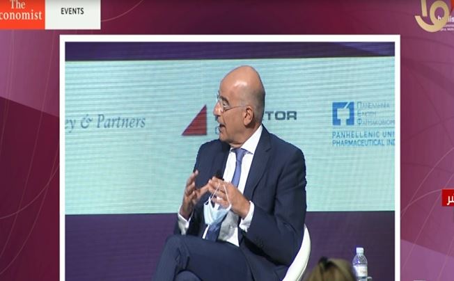 وزير الخارجية اليونانية 